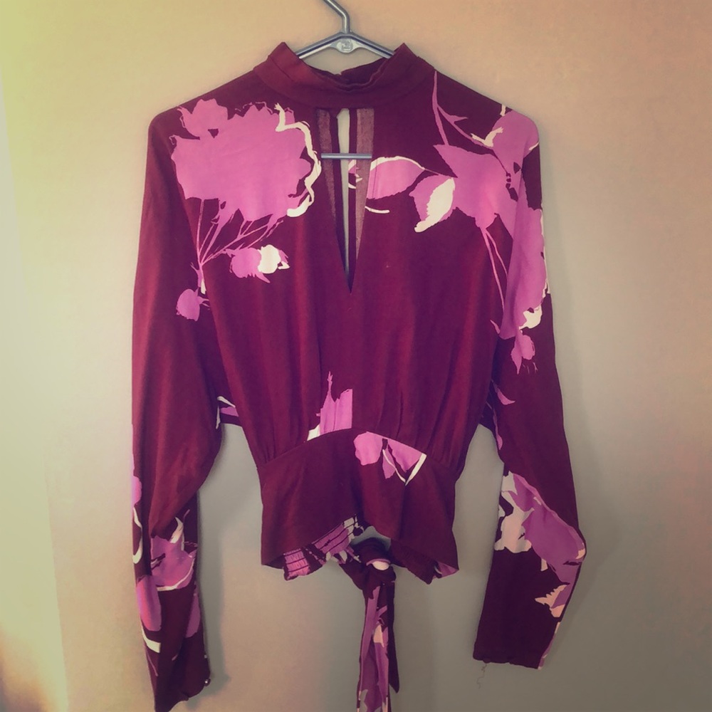Free people floral top